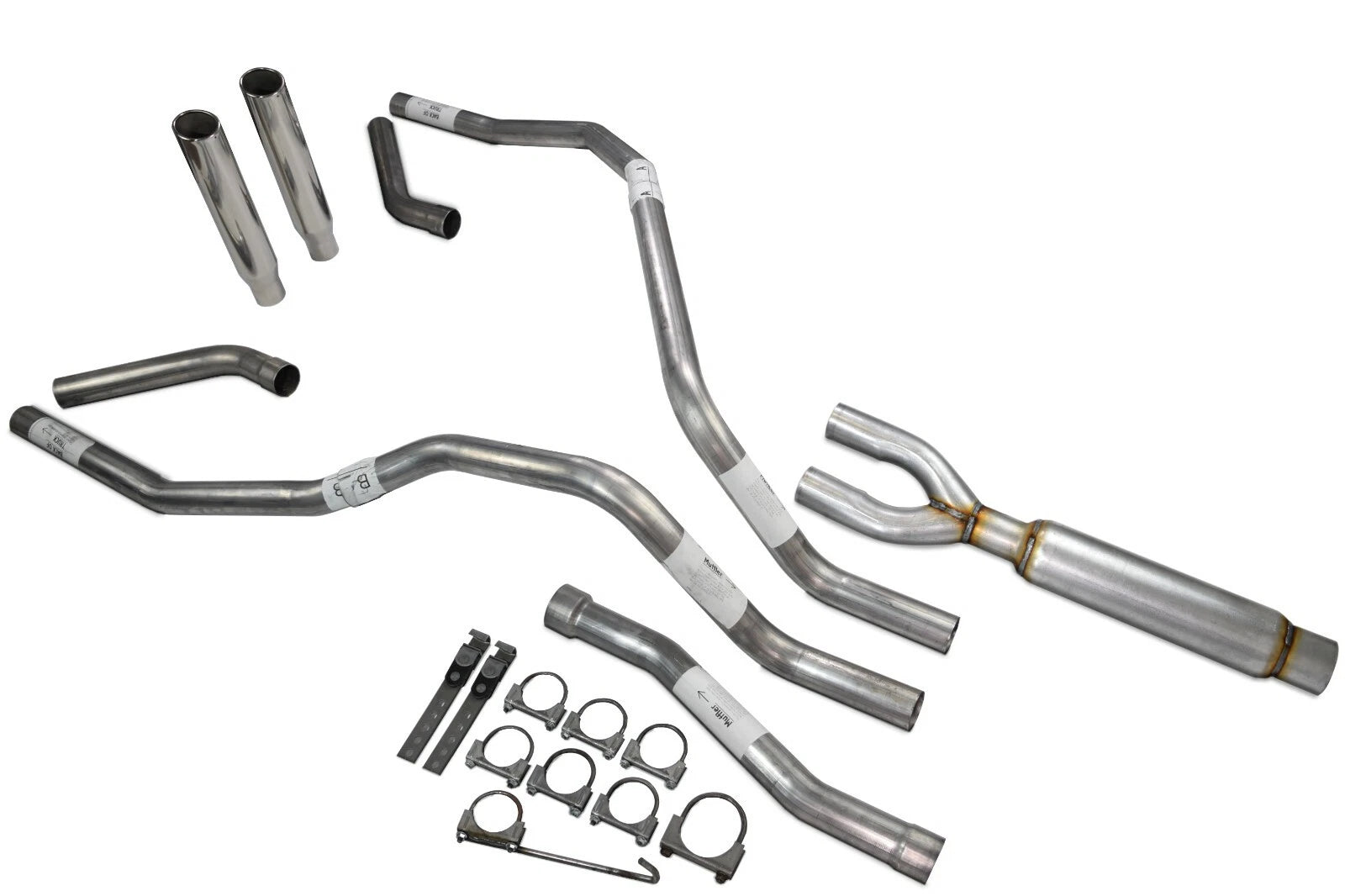 Dual Exhaust Glasspack for Nissan Titan (2004–2006)