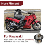Thermostat & Gasket for Kawasaki Ninja 250R (1986–2007), Eliminator 250 (1988–1994)