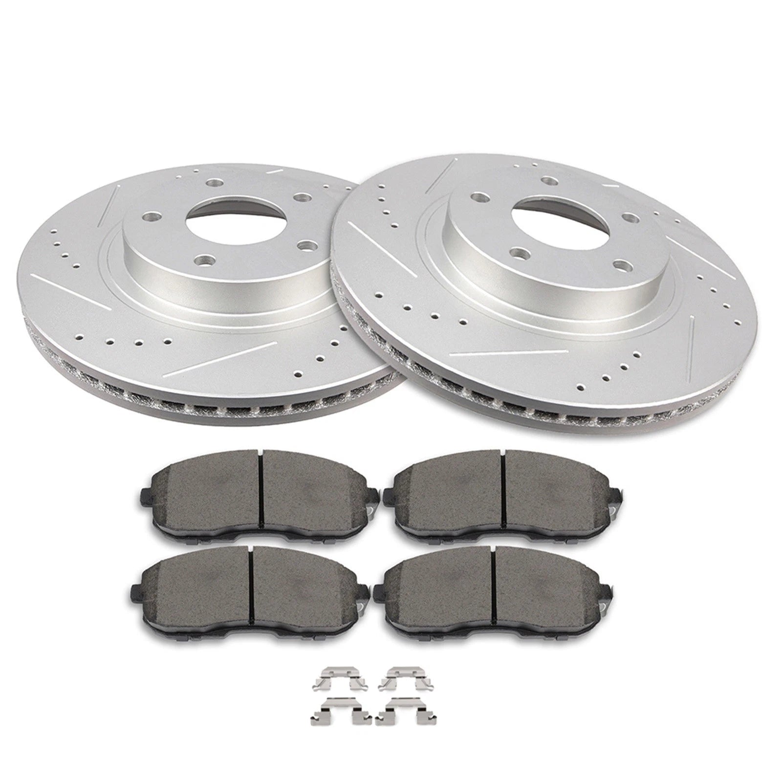 Front Brake Rotors & Ceramic Pads for Nissan Altima (2002–2004) Infiniti I35
