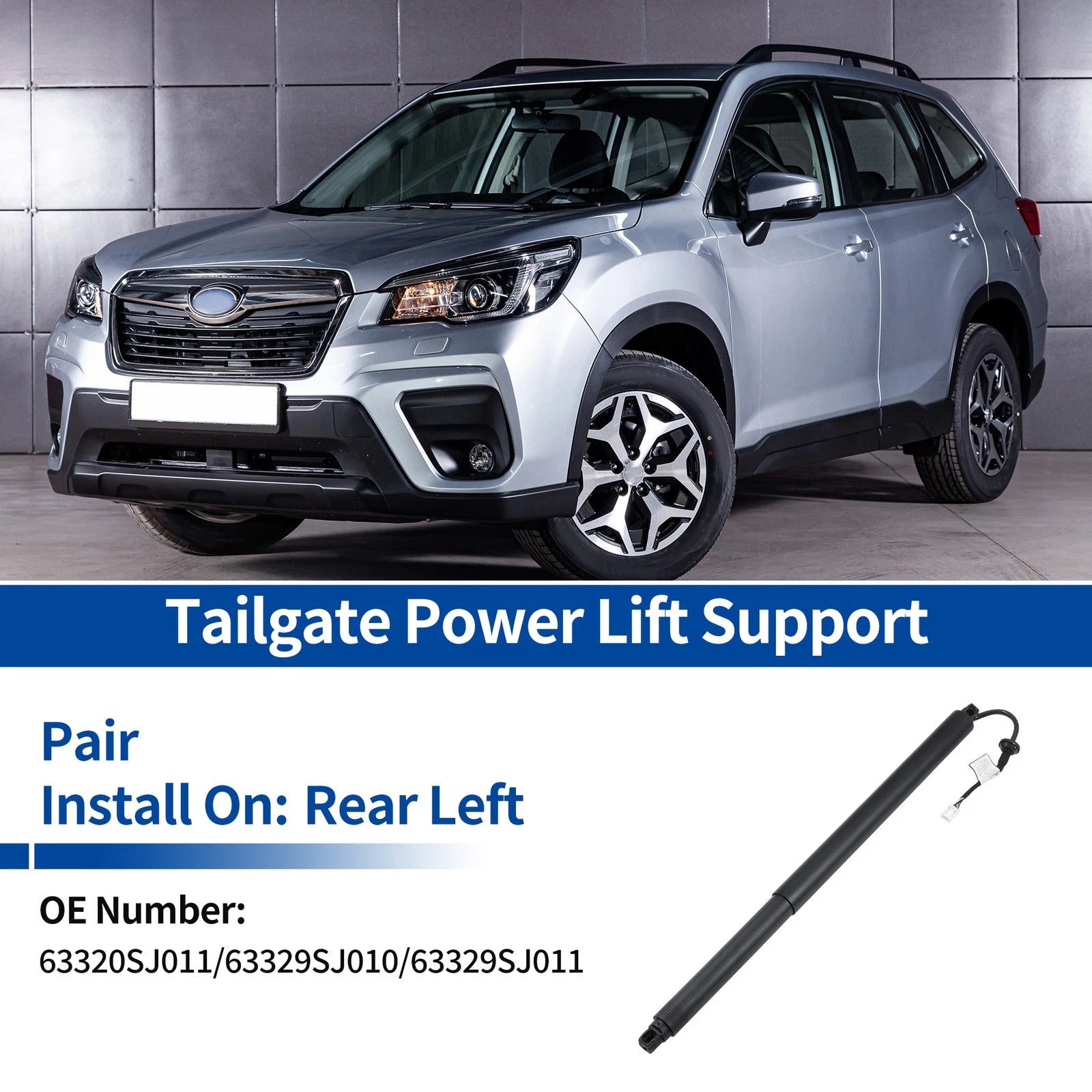 Rear LH Tailgate Power Lift Support for Subaru Forester (2019–2024) No. 63320SJ011
