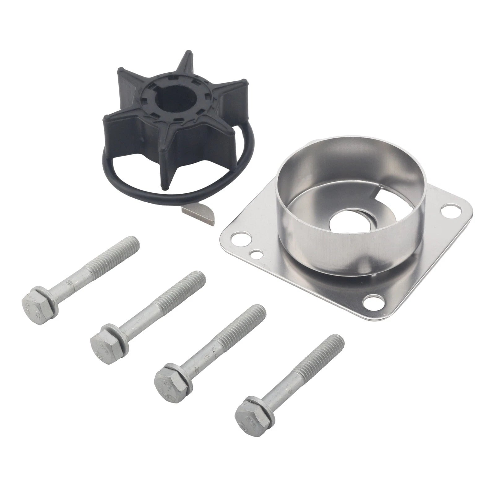 Water Pump Impeller Repair Kit for Yamaha 20HP 25HP (6L2-W0078-00, 18-3431)