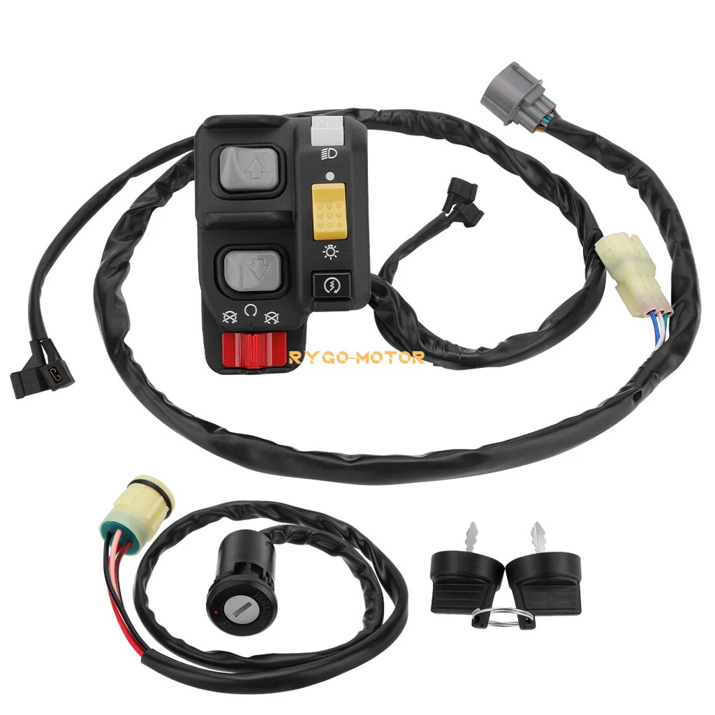 Handlebar & Key Switch for Honda Rancher 350 ES TRX350FE/TRX350TE (2006)