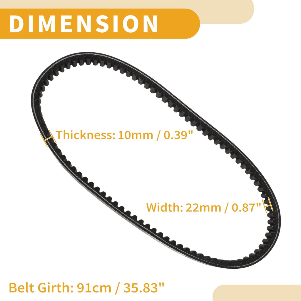 V-Belt Drive Belt for Honda PES125R, S-Wing PS125, NES150 