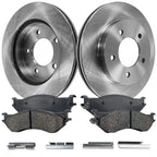 Brake Disc and Pad Kit for Ford F-150 (2000–2003) Front Left Right