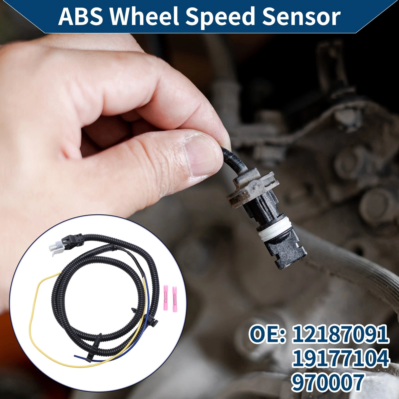 ABS Wheel Speed Sensor for Chevrolet Malibu (No. 12187091/19177104)