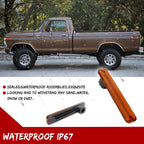 Set of 4 Side Marker Light Lamp Assemblies for Ford Truck