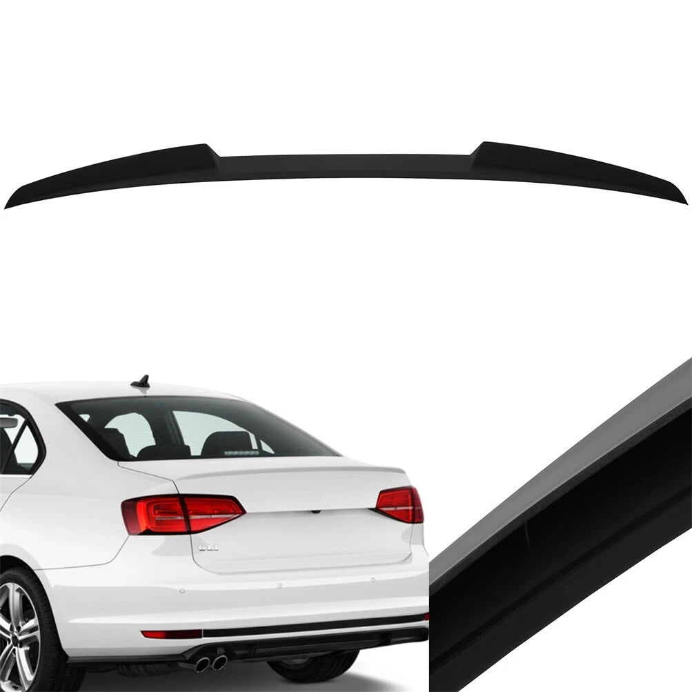 Black Rear Spoiler for Volkswagen Jetta MK6 (2012–2018)