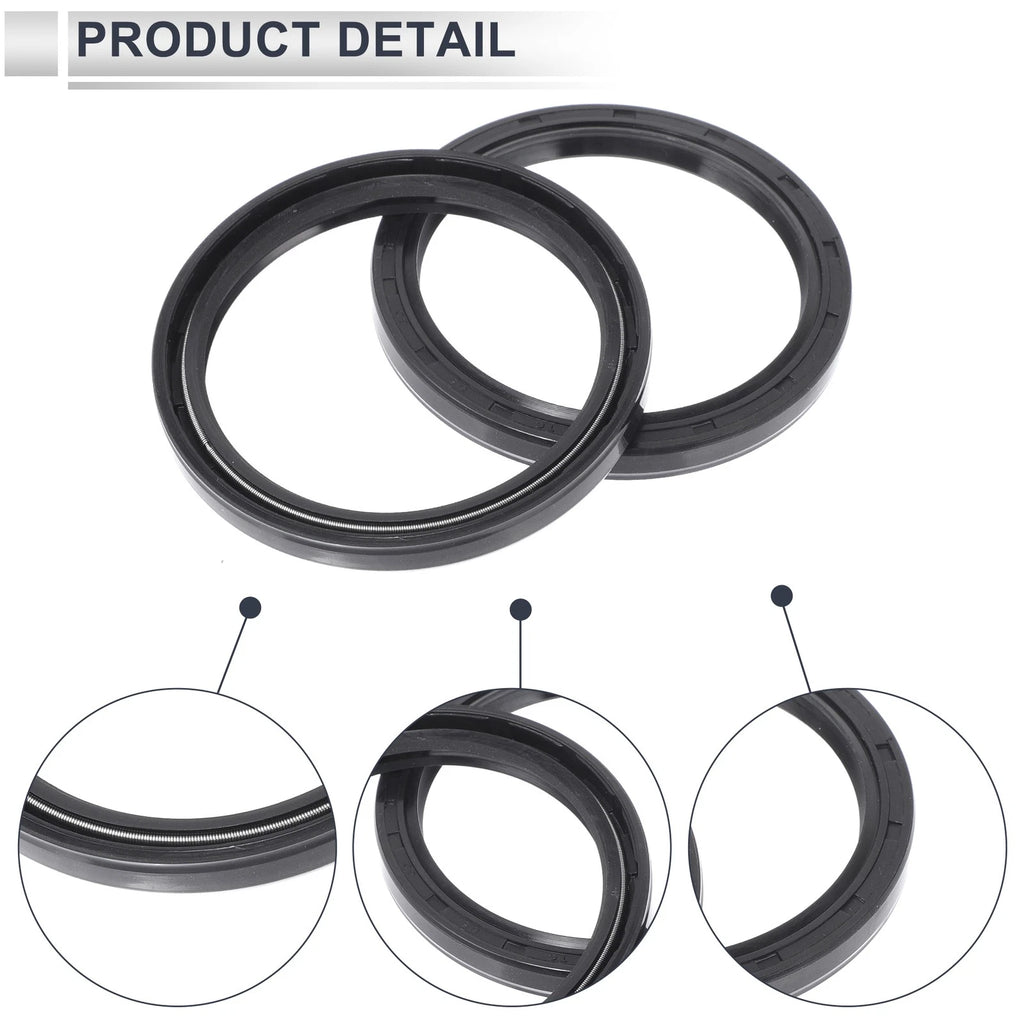 Set of 5 Oil Seal Rotary Shaft Seal NBR Rubber 65x80x8mm