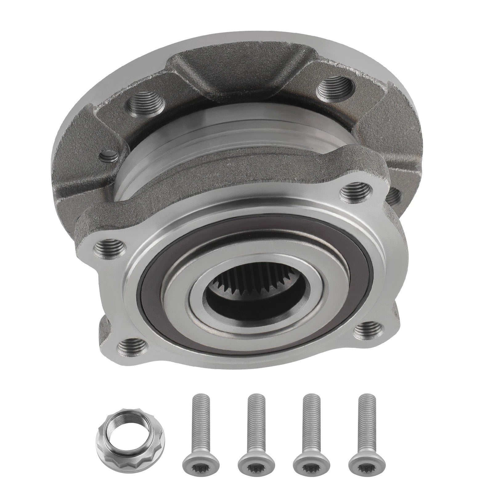 Front LH RH Wheel Bearing Hub Assembly ABS for BMW X5 X6 (2007–2013) 3003122104