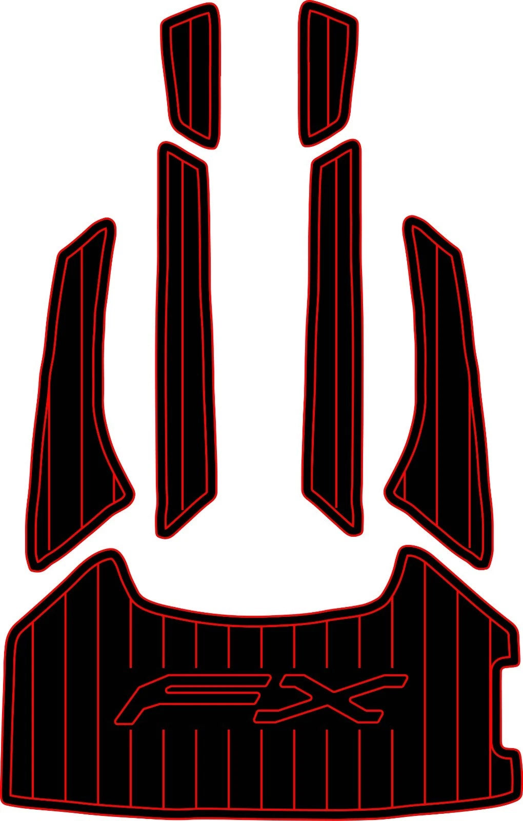 Self-Adhesive Traction Mat for Yamaha FX SHO (2012–2018)