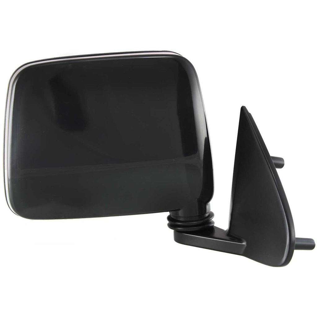 Set of 2 Black Manual Side View Mirrors for Pathfinder D21
