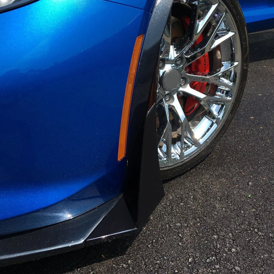Front Bumper Splitter Extension Winglets for Corvette C7 Z06 (2014–2019)