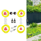 Fuel Hose Set with Oil Filter and Primer Bulb for Chainsaw and Trimmer