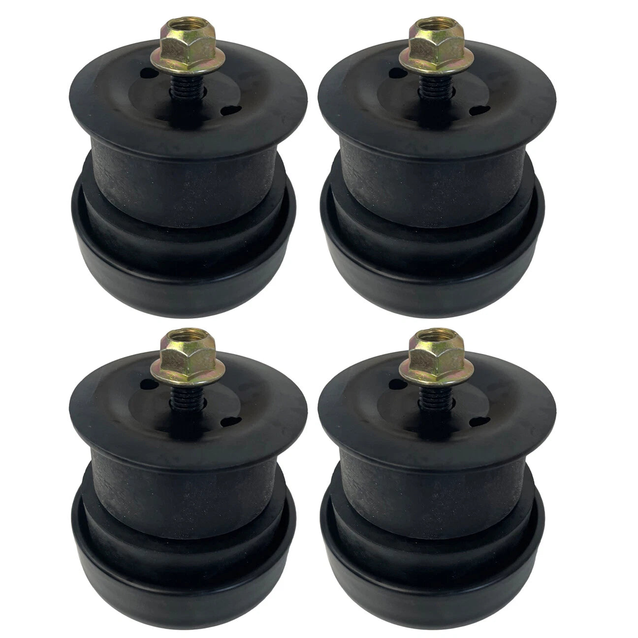 Set of 4 Radiator Support Body Mounts for GM Pickup SUV (1988–2002)