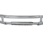 Chrome Front Bumper Face Bar with Fog Hole for Ford F250 F350 (2017–2019)