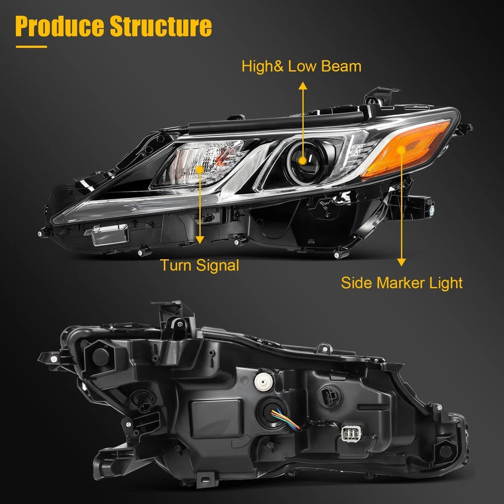 Full LED Headlight Set for Toyota Camry (2018–2024) Left + Right