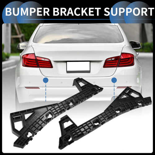 1 Pair Front Bumper Retainer Bracket No. 86651M6000 for Kia Forte (2019–2021)