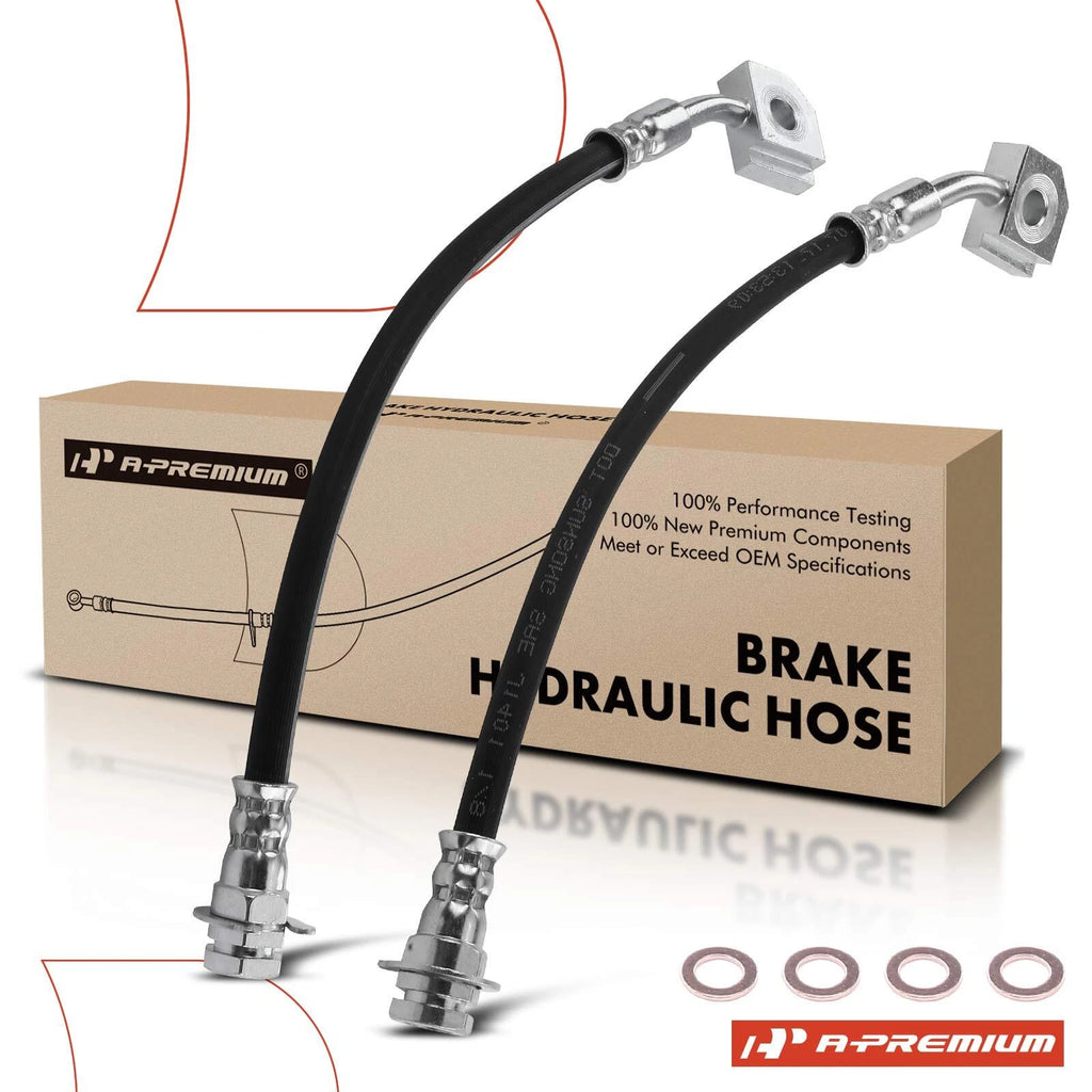 2X Rear Outer Brake Hydraulic Hose for Ford F-150 (1999–2003)