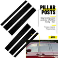 Set of 6 Black Pillar Posts for Honda Odyssey (2005–2010) Door Trim