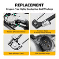 Front Left Driver Power Window Regulator for BMW E38 740i 740iL 750iL (1995–2001)