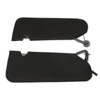 Sun Visor Pair for Corvette C6 (2005-2013) - Black with Vanity Mirror