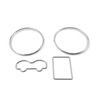 Speedometer Gauge Dial Trim Rings for VW Golf MK4, Passat B5, T4, Jetta 4 (1997-2006)