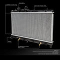 Cooling Radiator for Subaru Legacy/Outback/Baja 2.5L (2000–2006) DPI 2331