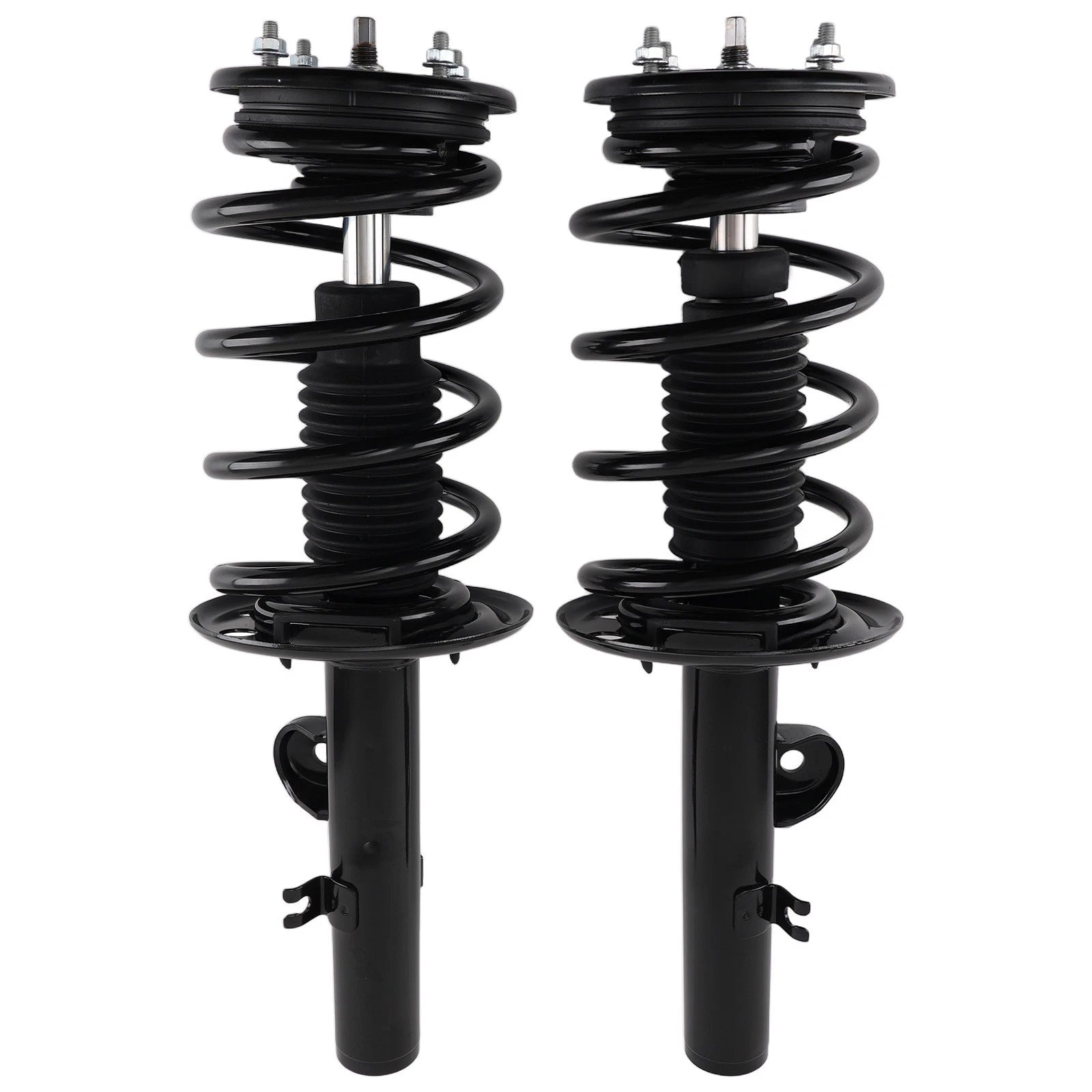 Pair Front Complete Struts with Coil Spring for Lincoln MKS (2010–2012)