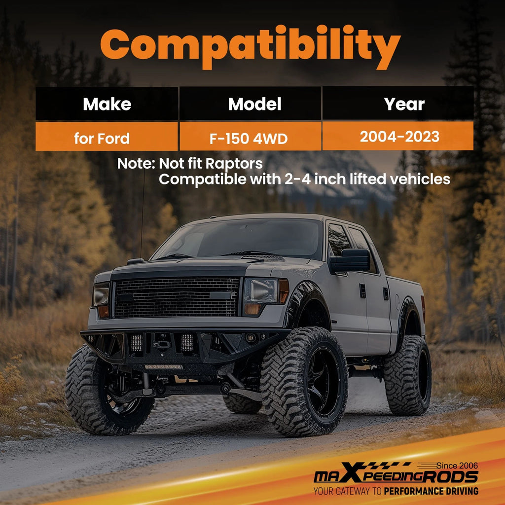 Upgraded Front Upper Control Arms Lift Kit for Ford F-150 (2004–2023)