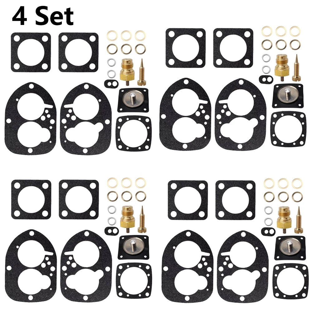 4X Carburetor Repair Kit for Volvo Penta Inboard Marine AQ BB (Fits 856472)