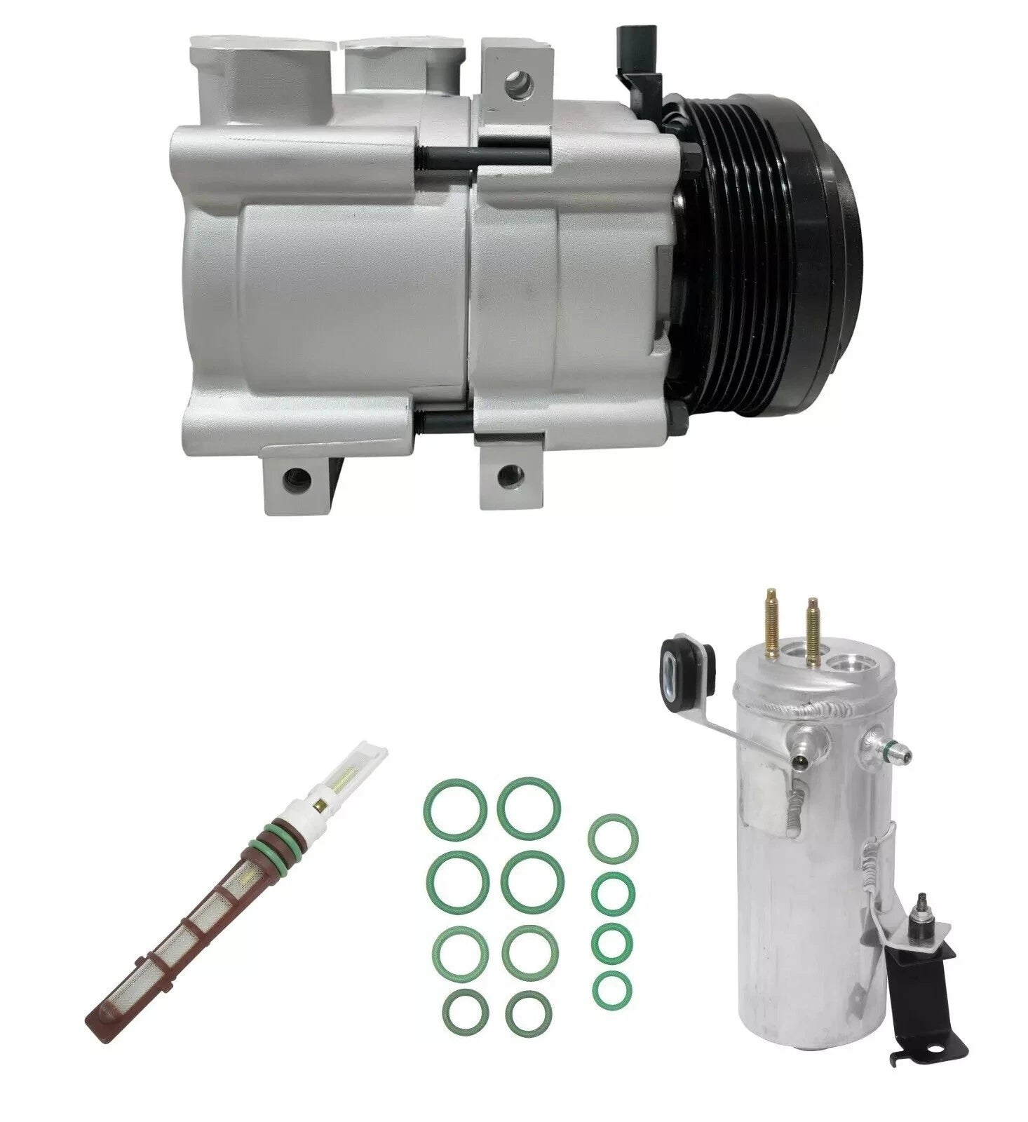 AC Compressor Kit Replacement for Mercury Mountaineer 4.6L (2008–2009)