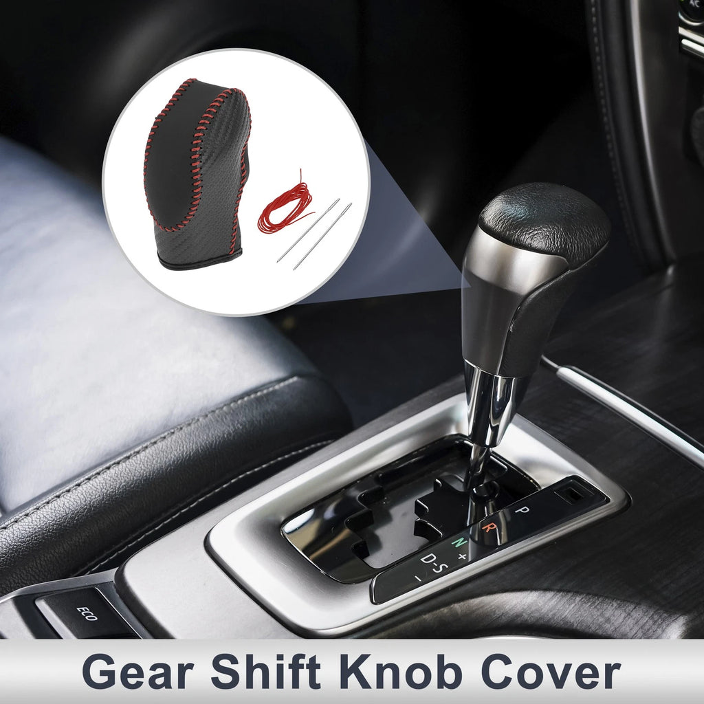 Carbon Fiber Gear Shift Knob Cover for Car 