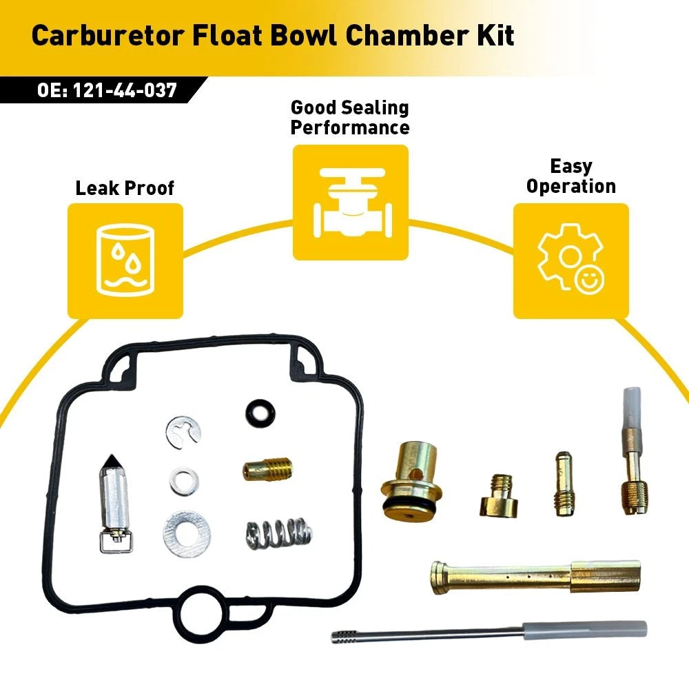 Carburetor Repair Kit for Yamaha Grizzly 600 YFM600 (1998–2001) 12144037
