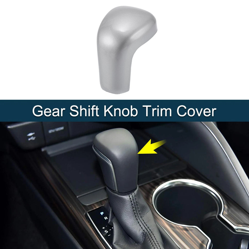 ABS Gear Shift Knob Cover Sticker for Toyota Camry Corolla Avalon (2012–2023)