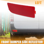 Front Left Bumper Reflector for Mercedes-Benz Sprinter 250 350 (2006–2016) 9068260040