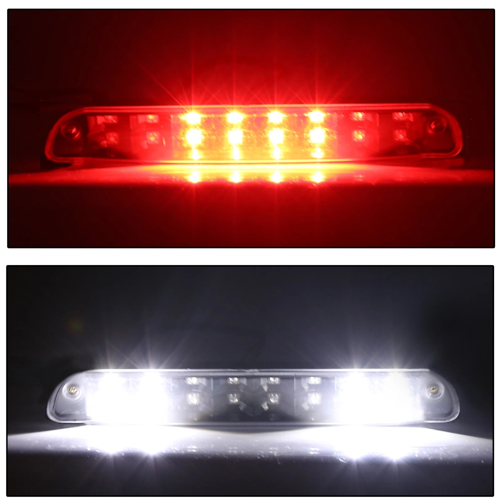 Clear LED 3rd Brake Light for Ford F250 F350 F450 F550 Super Duty (1999–2016)