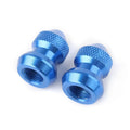 Blue Universal Tyre Air Valve Caps for Car Truck Motorcycle Bike
