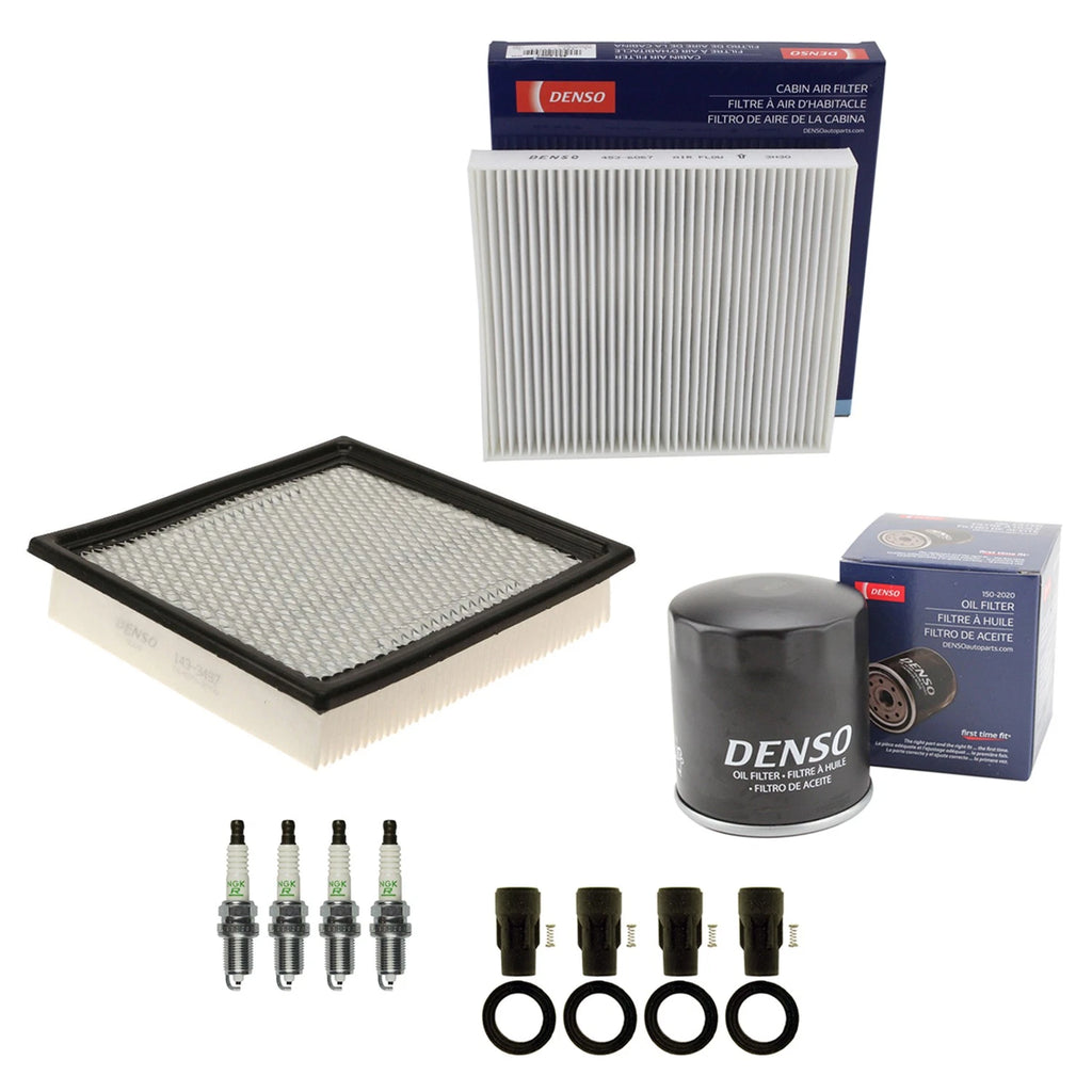 Tune Up Kit with 4 NGK Spark Plugs & Boots for Dodge Journey (2009–2014)