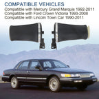 2x Rear Air Spring Bags for Lincoln Town Car (1990–2011)
