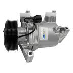 AC Compressor Kit w Condenser for Nissan Versa Note 1.6L (2017-2019)