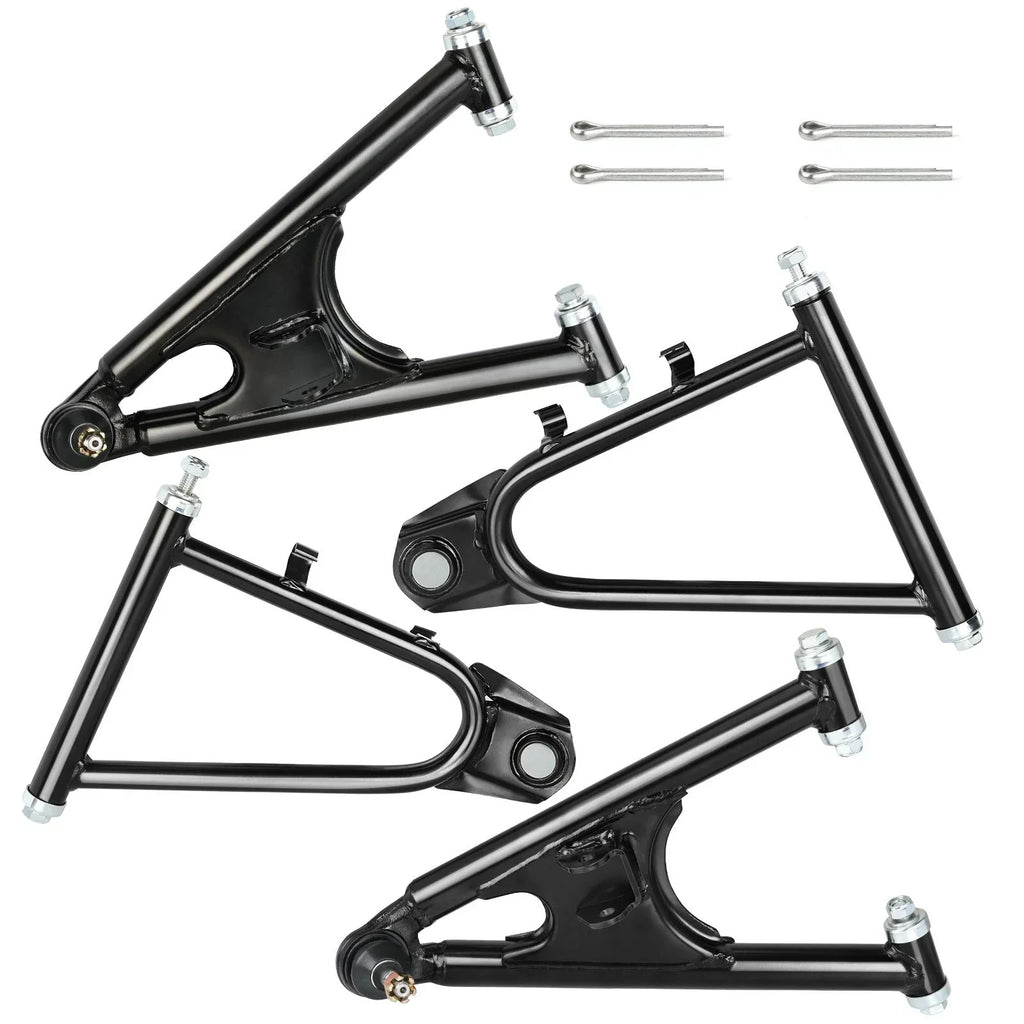 Front+Lower Control Arm Set + Bolts + Caps for Yamaha Banshee (1987–2006)