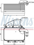 Nissens Engine Oil Cooler for Porsche 911 (1965–2021) 91100