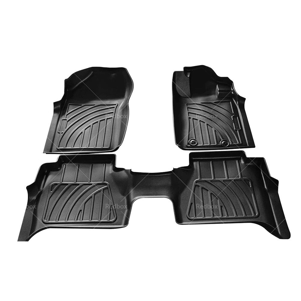 3D All Weather Floor Mats for Nissan Navara NP300 D23 (2014–2019)