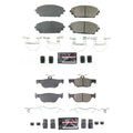 PowerStop Z23 Carbon-Fiber Ceramic Brake Pads Kit for Mazda 3