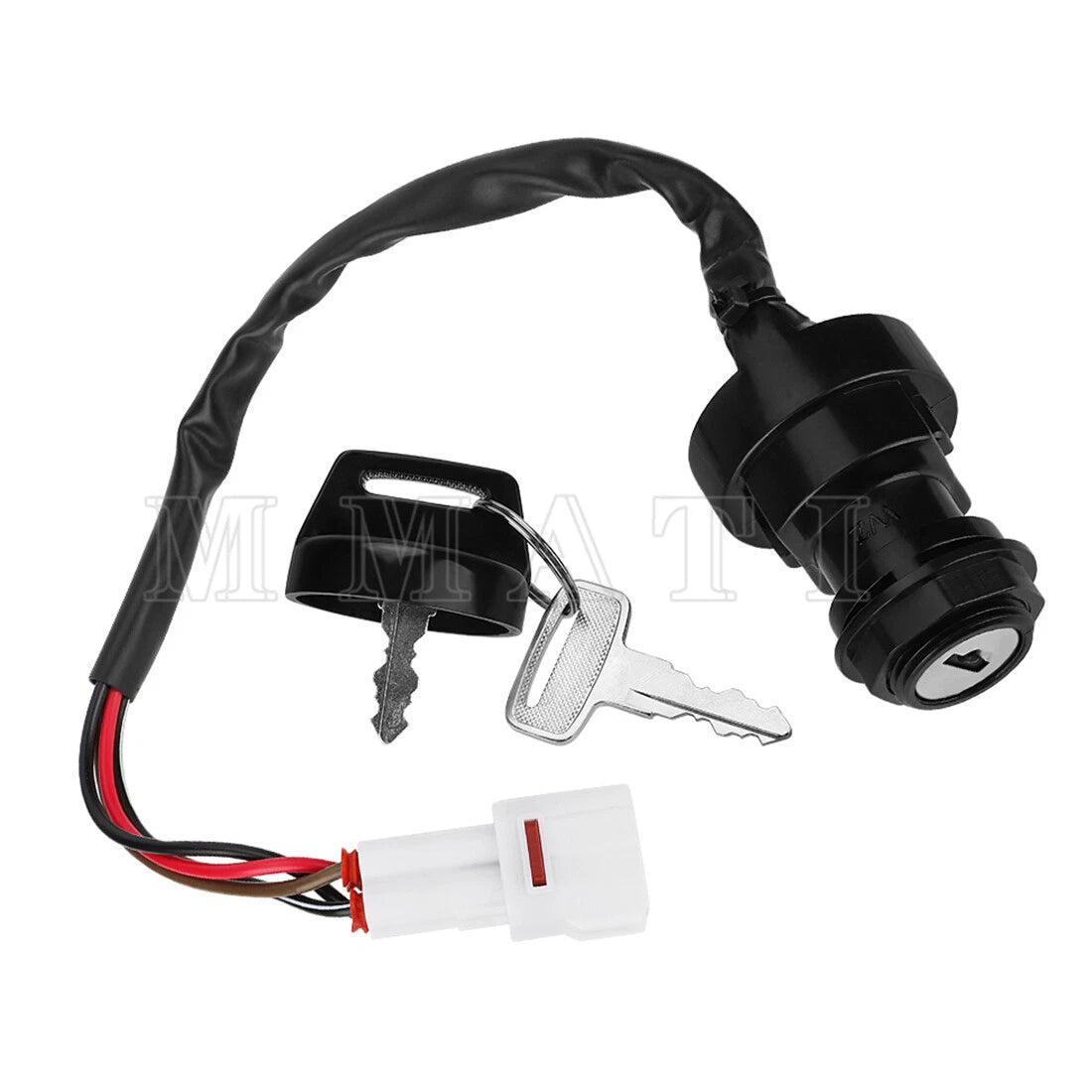 Ignition Key Switch for Yamaha ATV (4GB-82510-11-00, 4GB-82510-12-00)
