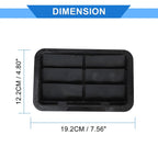 Center Dash A/C Outlet for Ford Fusion (2013–2020) Black Air Vent Panel