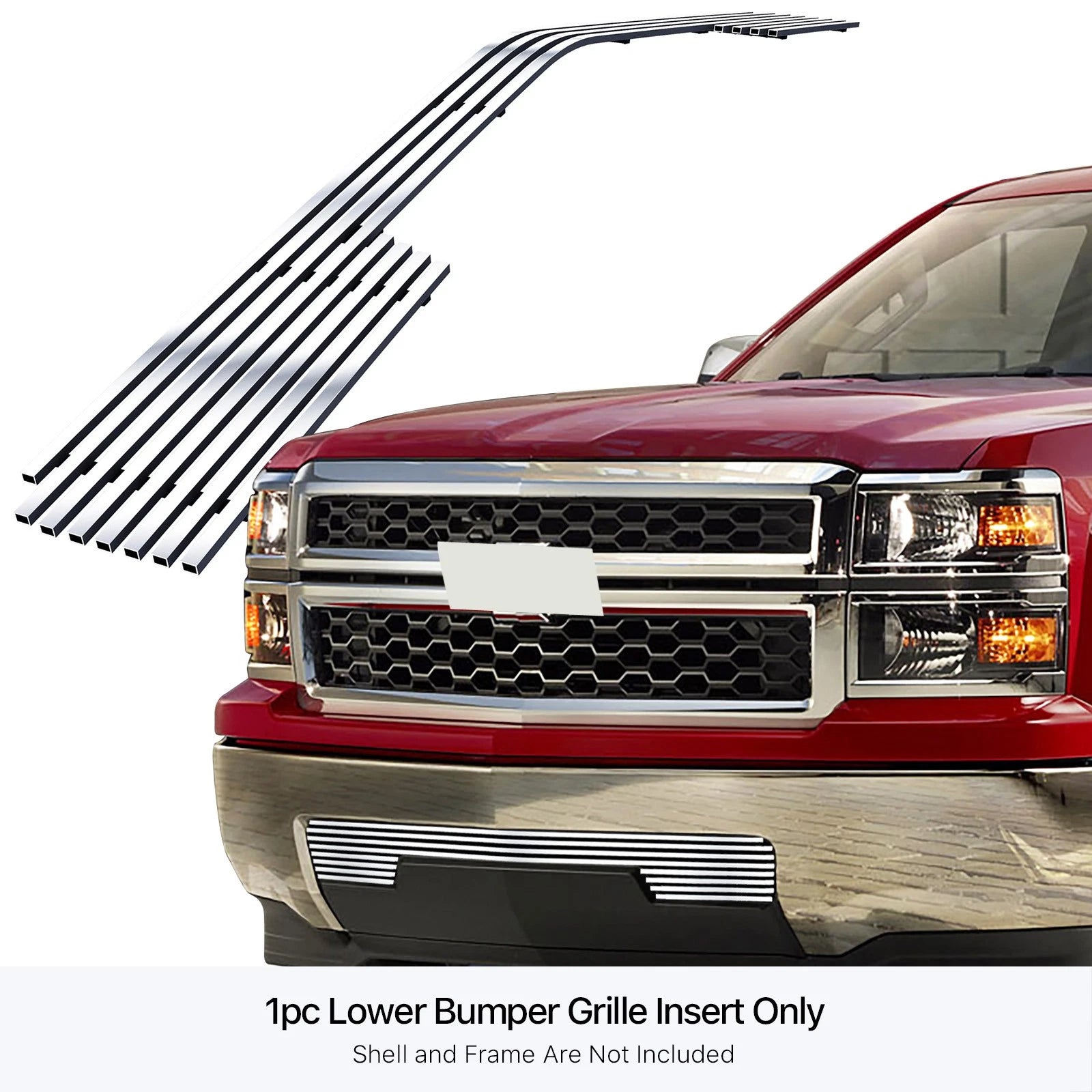 Billet Grille Insert for Chevy Silverado 1500 (2014-2015)