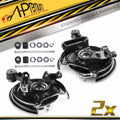 Pair Rear Steering Knuckle & Hub Bearing for Subaru Forester (2003–2008)