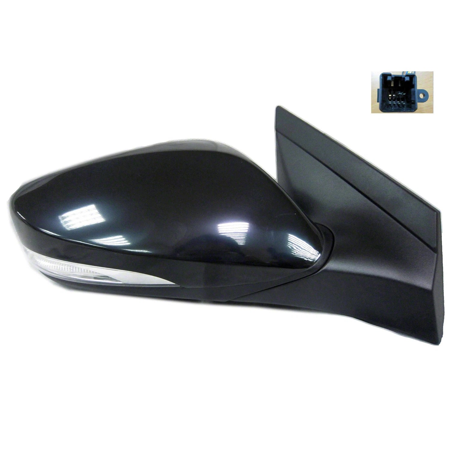 Replacement Passenger Side Power Door Mirror w/Heated Glass and Turn Signal
