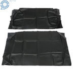 Set of 2 Black Front Seat Covers for Club Car DS (2000.5–Present)